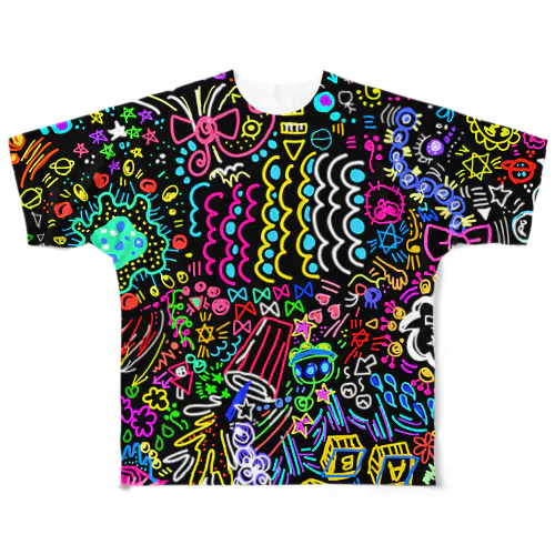 〇〇〇 All-Over Print T-Shirt