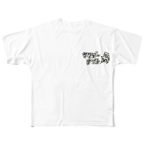 サタデーナイト　Tシャツ All-Over Print T-Shirt