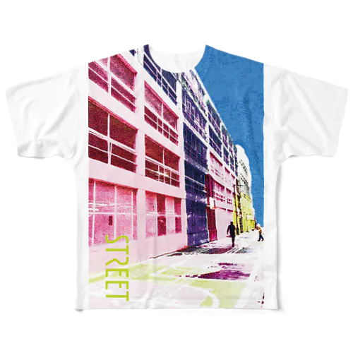 street. フルグラフィックTシャツ