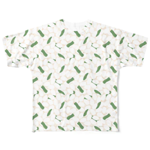 わかめご飯 All-Over Print T-Shirt