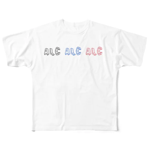 ALC 3color All-Over Print T-Shirt