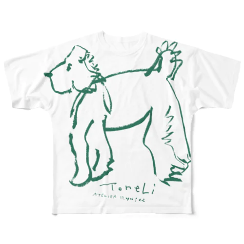 dog ToneLi All-Over Print T-Shirt