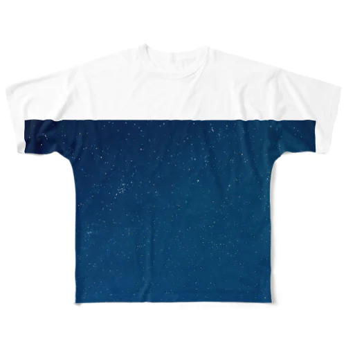 星バイカラーシャツ All-Over Print T-Shirt