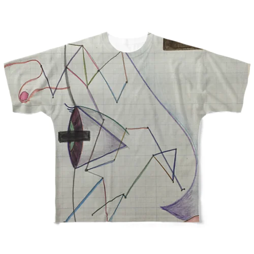 メカラウロコ All-Over Print T-Shirt