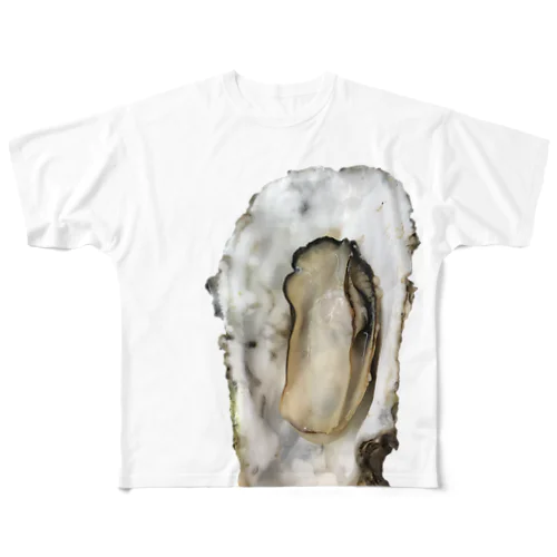 oyster All-Over Print T-Shirt