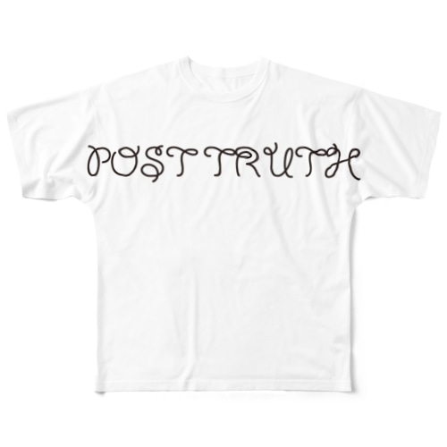 post truth All-Over Print T-Shirt