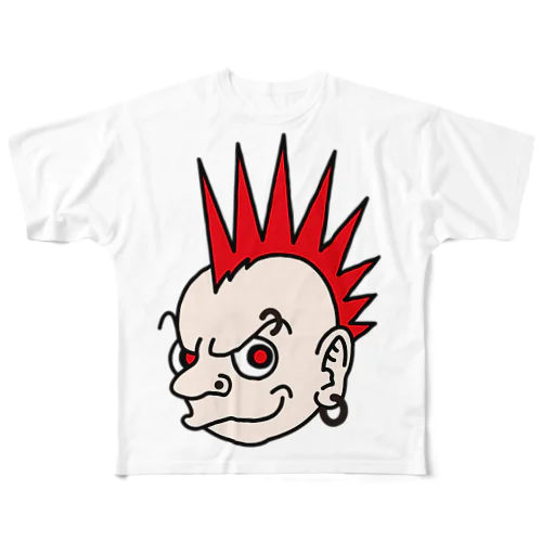 PUNKMAN BIG フルグラフィックTシャツ