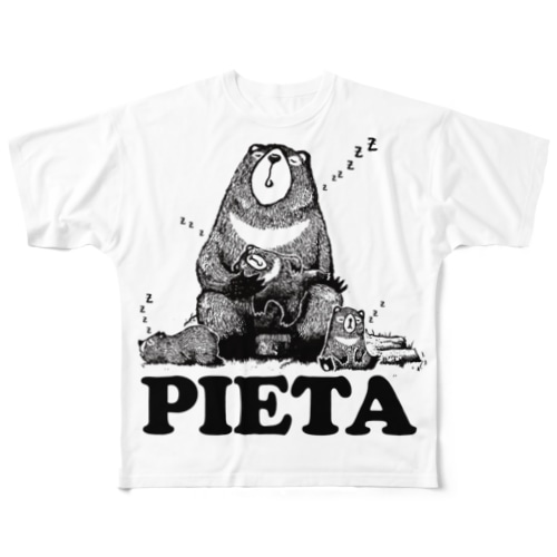 ピエタ All-Over Print T-Shirt