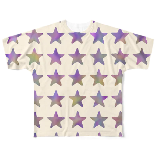 ゆがみグラデスター All-Over Print T-Shirt