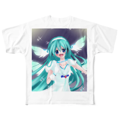 エンジェル フルグラフィックTシャツ