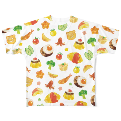 お子様ランチT All-Over Print T-Shirt