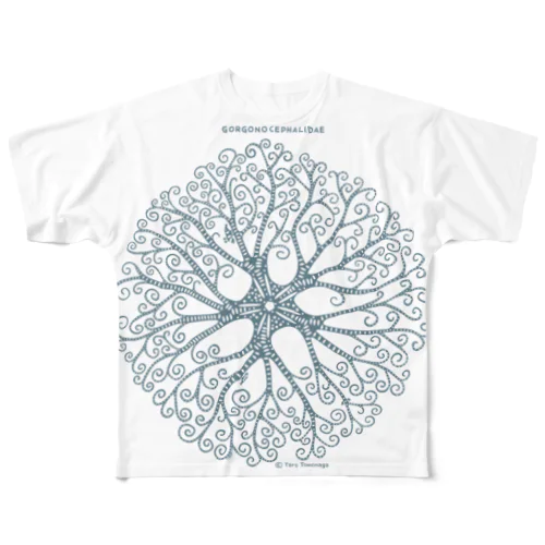 テヅルモヅルlightcolor All-Over Print T-Shirt