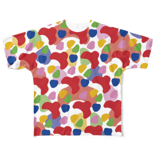 ワン迷彩（Doi Kaori） All-Over Print T-Shirt