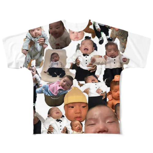 いけてるユズノ All-Over Print T-Shirt