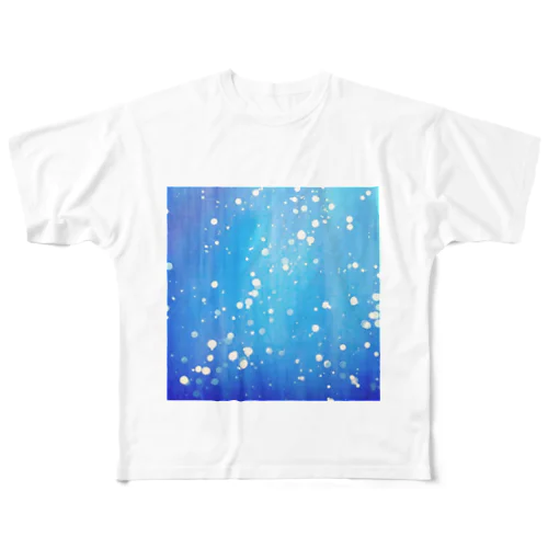 水 / Water フルグラフィックTシャツ