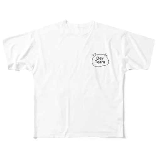 うぱちゃん #08（単色） フルグラフィックTシャツ