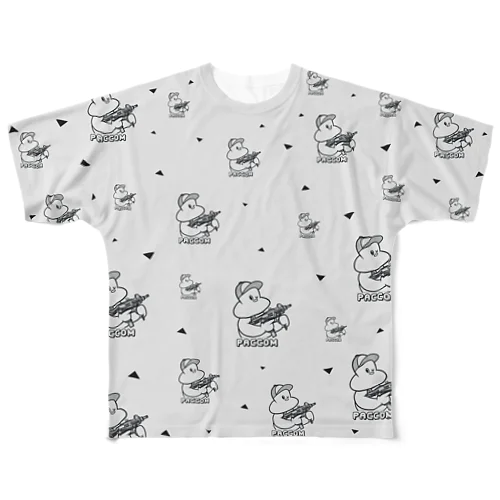 パッコちゃんパターン All-Over Print T-Shirt