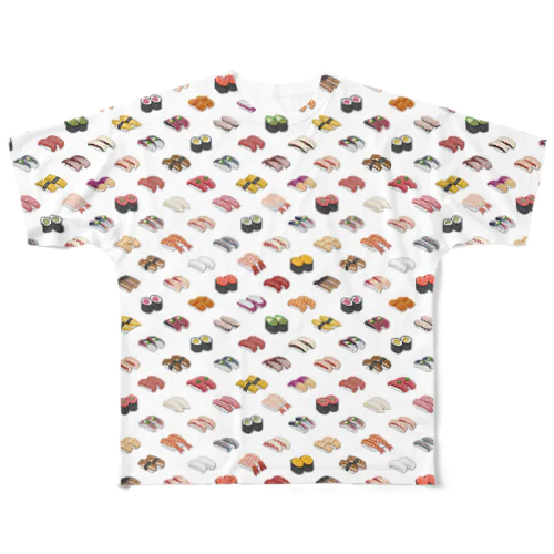 SUSHI_C_FGT フルグラフィックTシャツ