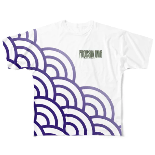 seigaiha2021 All-Over Print T-Shirt