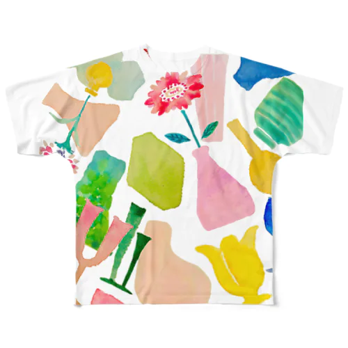 魚座さんの花瓶やさん All-Over Print T-Shirt