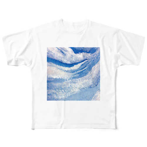 LUCENT LIFE　雲流 / Flowing clouds All-Over Print T-Shirt