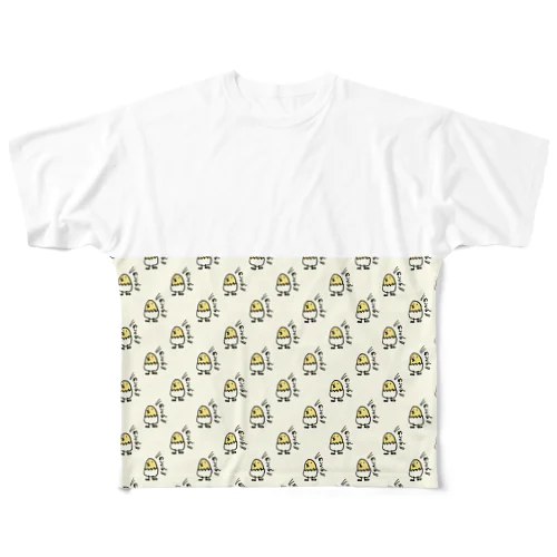 めしくれひよこ All-Over Print T-Shirt