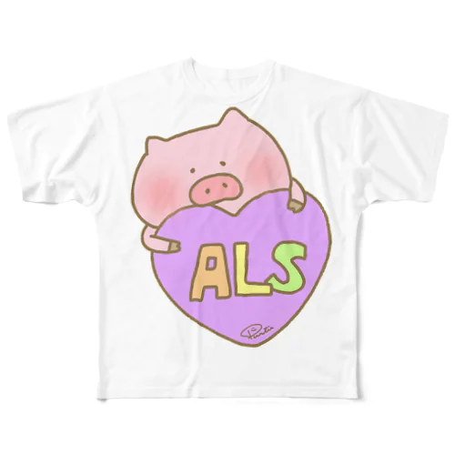 ALSwith Boochan All-Over Print T-Shirt