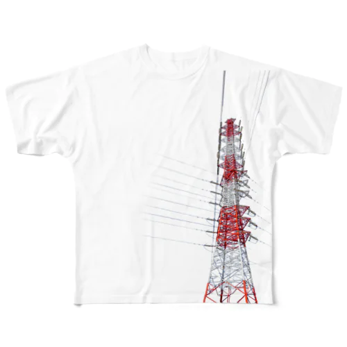 川崎火力線No50 All-Over Print T-Shirt