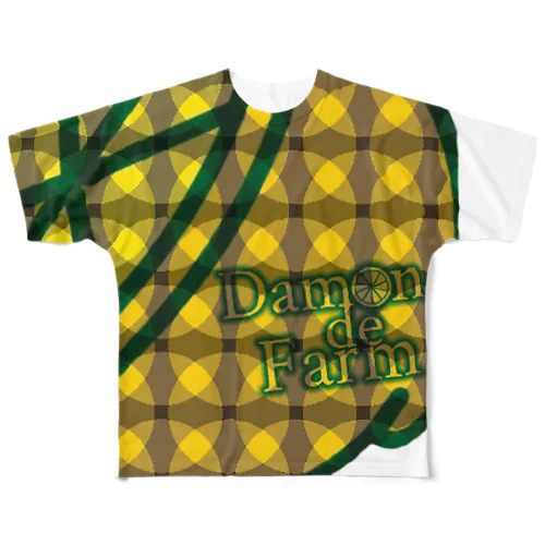 Damonde New .レモンロゴ1 All-Over Print T-Shirt