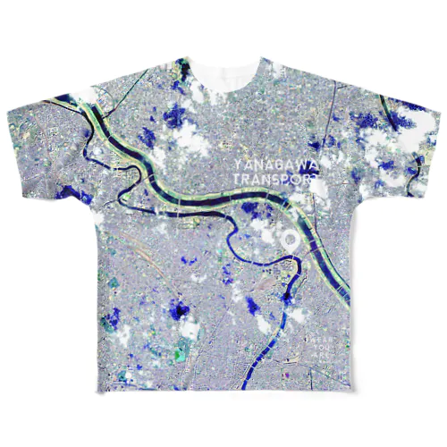 東京都 足立区 Tシャツ 両面 All-Over Print T-Shirt