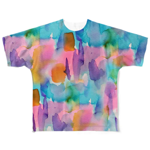 neutralフルグラフィックTシャツ All-Over Print T-Shirt