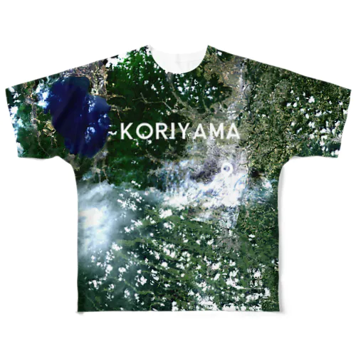 福島県 郡山市 Tシャツ 両面 フルグラフィックTシャツ