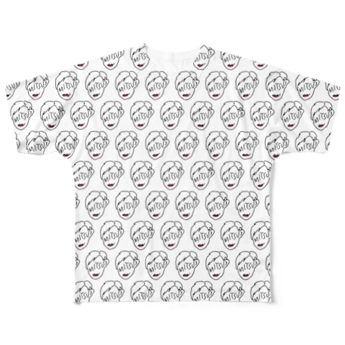 MITSU All-Over Print T-Shirt