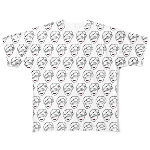 MITSU All-Over Print T-Shirt