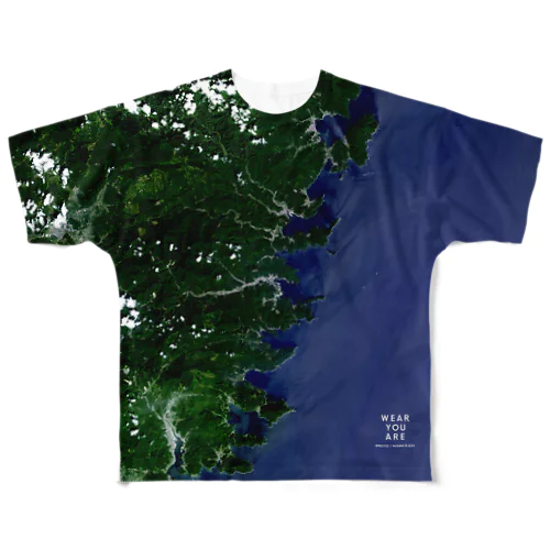 岩手県 釜石市 All-Over Print T-Shirt