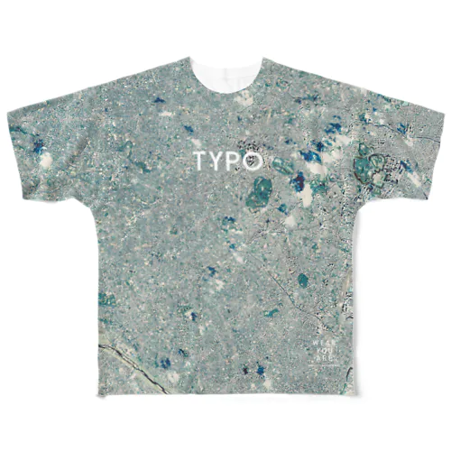 東京都 目黒区 All-Over Print T-Shirt