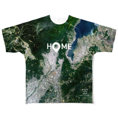 京都府 京都市 All-Over Print T-Shirt