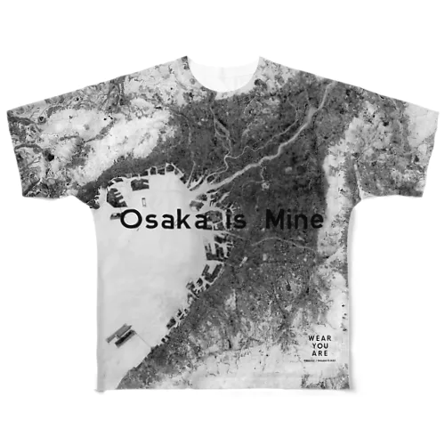 大阪府 大阪市 All-Over Print T-Shirt