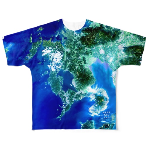 長崎県 東彼杵郡 All-Over Print T-Shirt