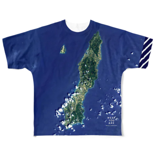 鹿児島県 熊毛郡 All-Over Print T-Shirt