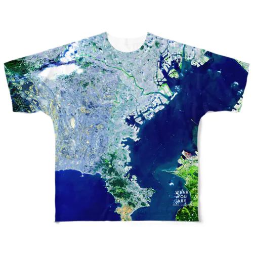 神奈川県 横浜市 All-Over Print T-Shirt