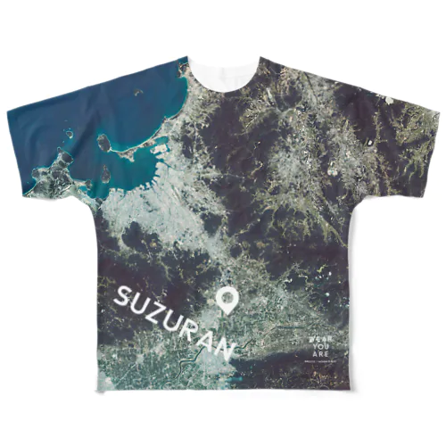 福岡県 太宰府市 All-Over Print T-Shirt