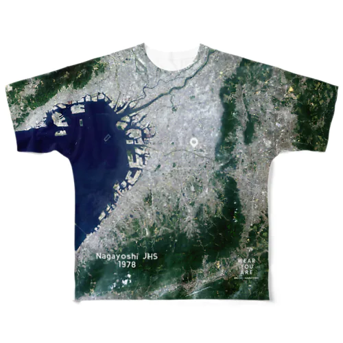 大阪府 堺市 All-Over Print T-Shirt