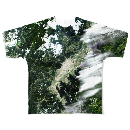 長野県 長野市 All-Over Print T-Shirt