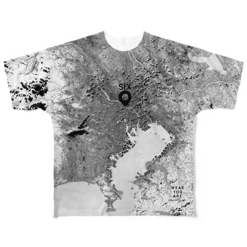 東京都 港区 All-Over Print T-Shirt