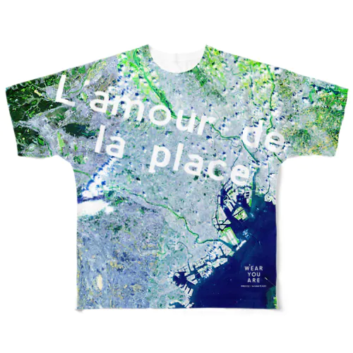 東京都 杉並区 All-Over Print T-Shirt