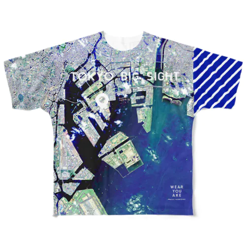 東京都 江東区 フルグラフィックTシャツ