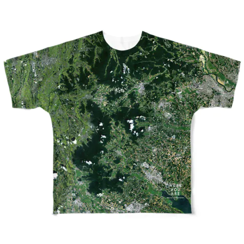 茨城県 笠間市 All-Over Print T-Shirt