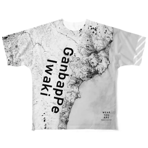 福島県 いわき市 All-Over Print T-Shirt