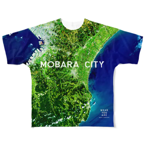 千葉県 茂原市 All-Over Print T-Shirt